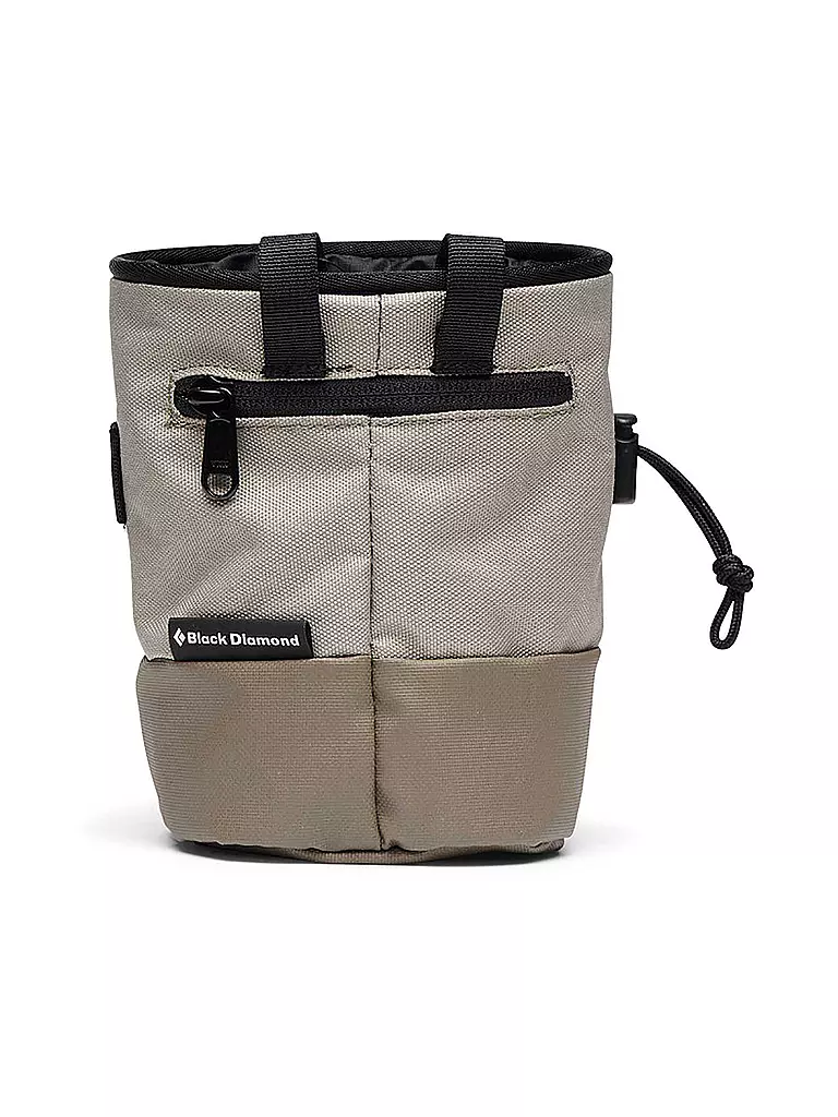 BLACK DIAMOND | Mojo Zip Chalk Bag | Grigio