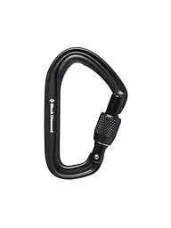 BLACK DIAMOND | Moschettone Hotforge Screwgate | Nero