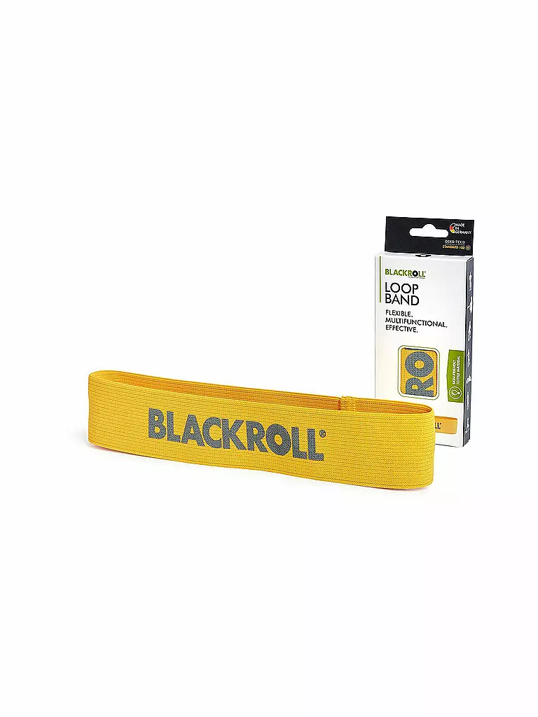 BLACKROLL | Fitnessband LOOP BAND Extra Leggero | Giallo