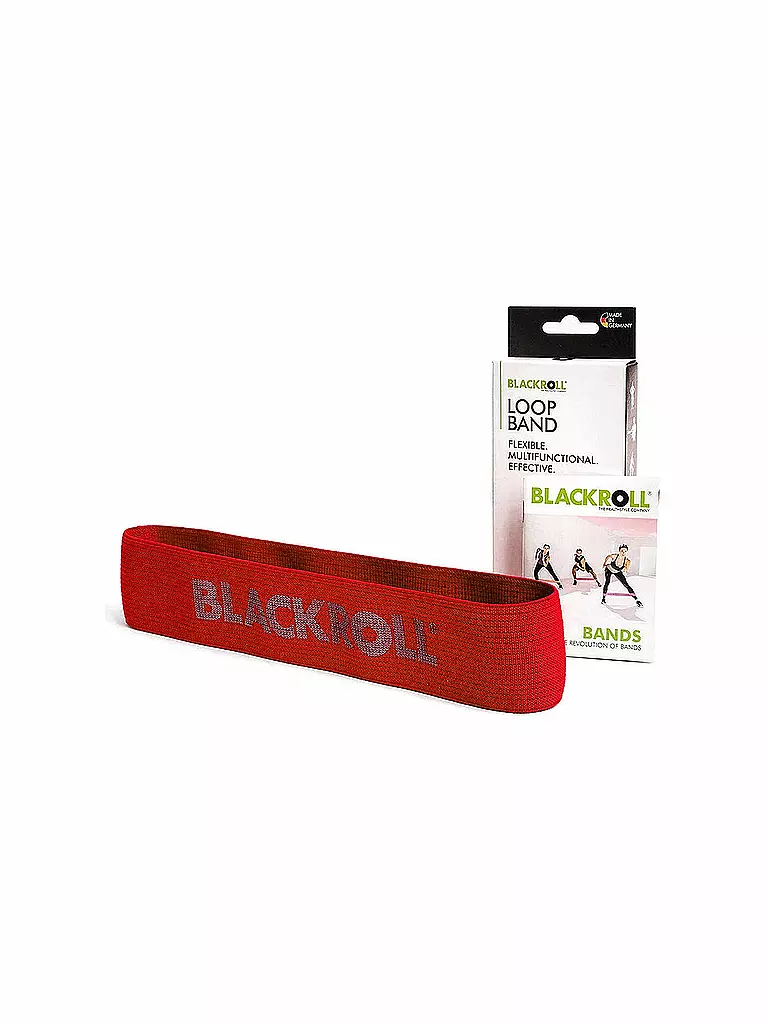 BLACKROLL | Fitnessband LOOP BAND Moderato | Rosso