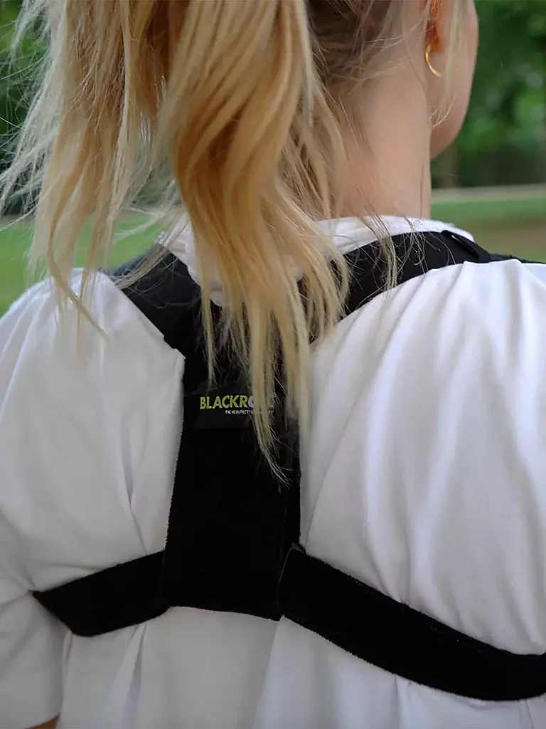 BLACKROLL | Haltungstrainer Posture 2.0 geeignet für Größe S/M/L | Nero