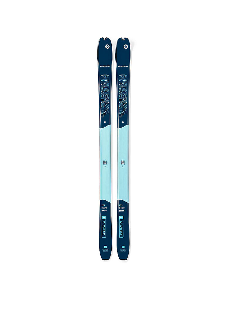 Sci da alpinismo da donna Zero G 88 blu 164