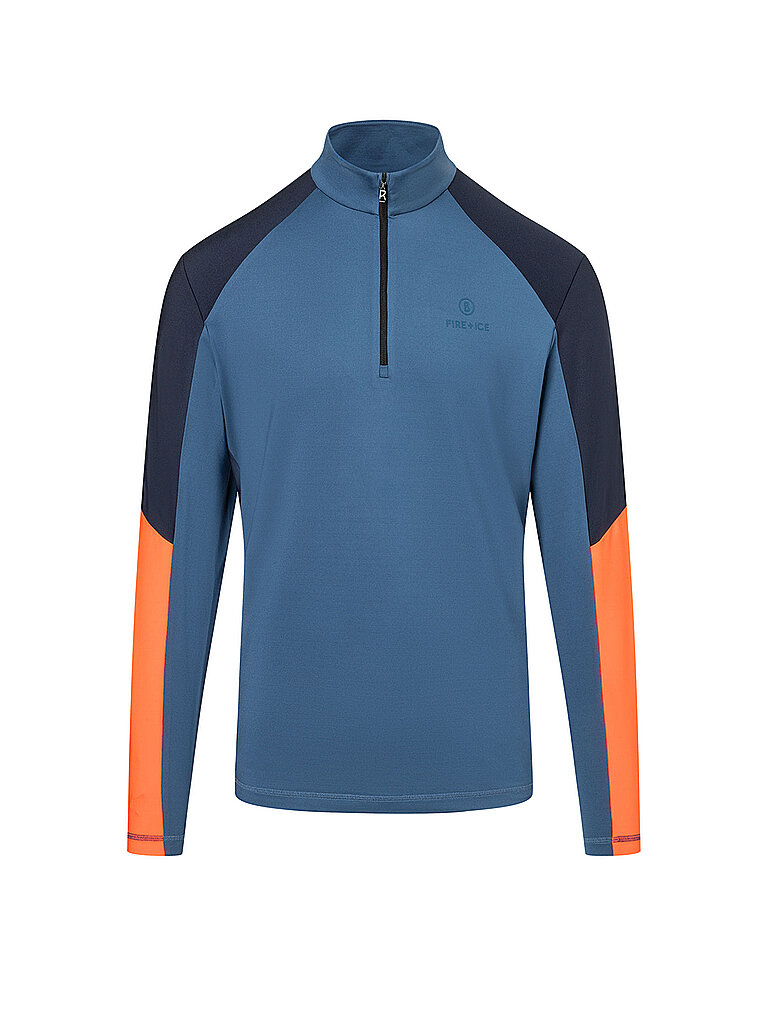 Zipshirt intimo da uomo Berkan blu XL