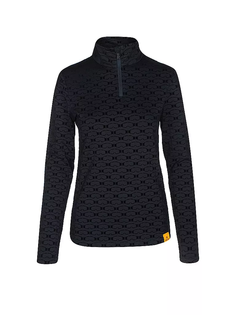BOGNER FIRE+ICE | Damen Unterzieh Zipshirt Margo2 | Blu scuro