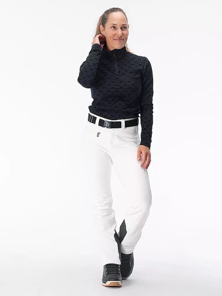 BOGNER FIRE+ICE | Damen Unterzieh Zipshirt Margo2 | Blu scuro