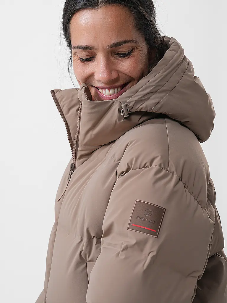 BOGNER FIRE+ICE | Giacca da sci da donna Neila-D | Marrone