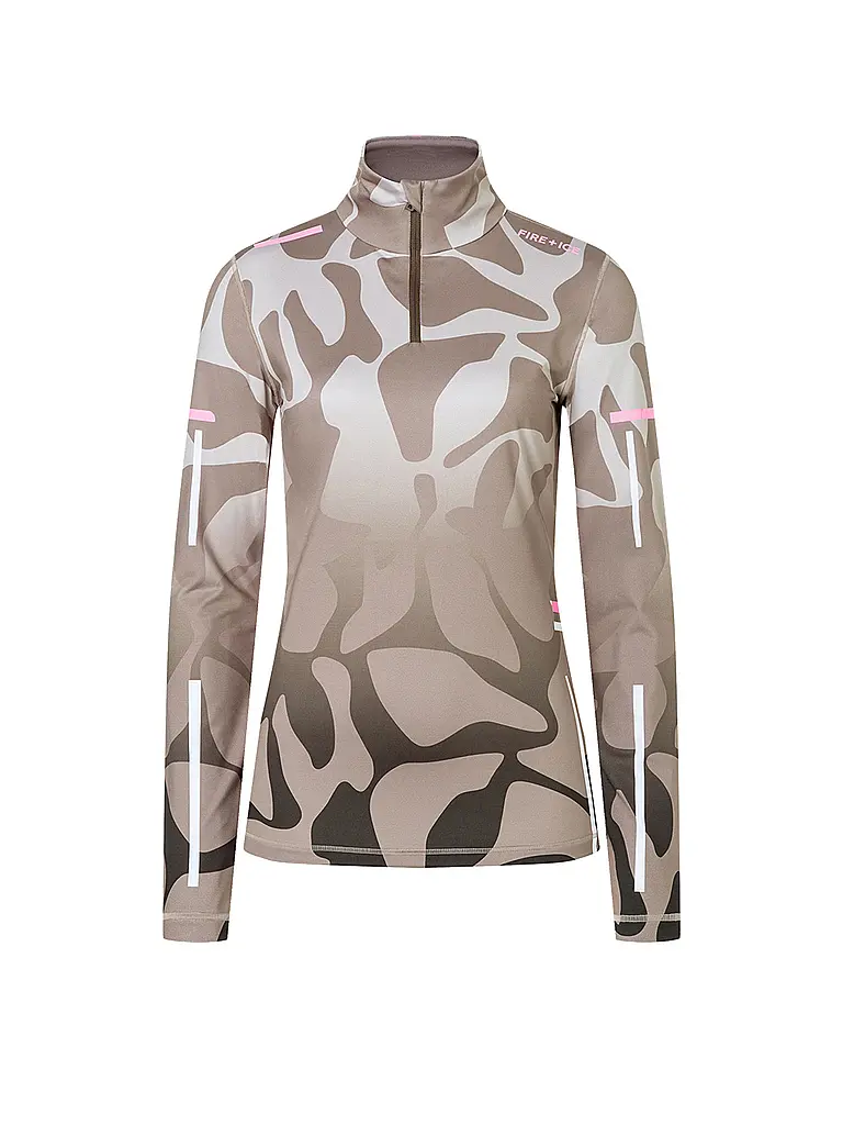 BOGNER FIRE+ICE | Zipshirt intimo da donna Lvy3 | Multicolore