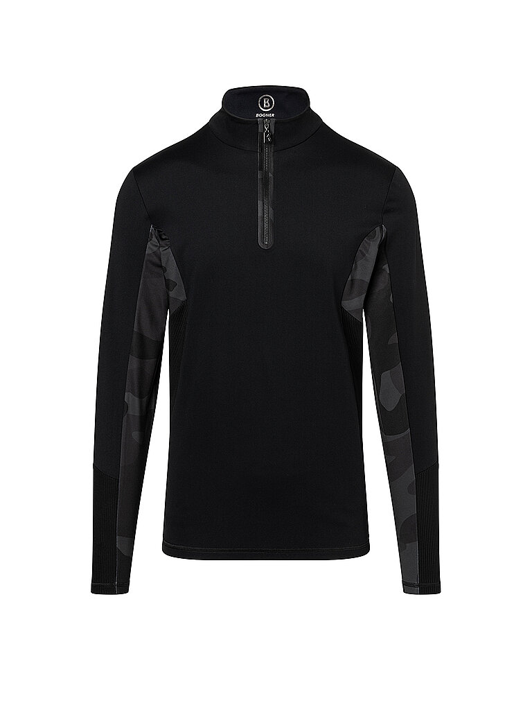 Zipshirt intimo da uomo Florian nero 52