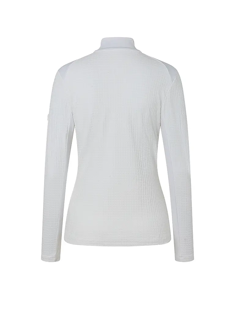BOGNER | Zipshirt intimo da donna Clarice | Bianco