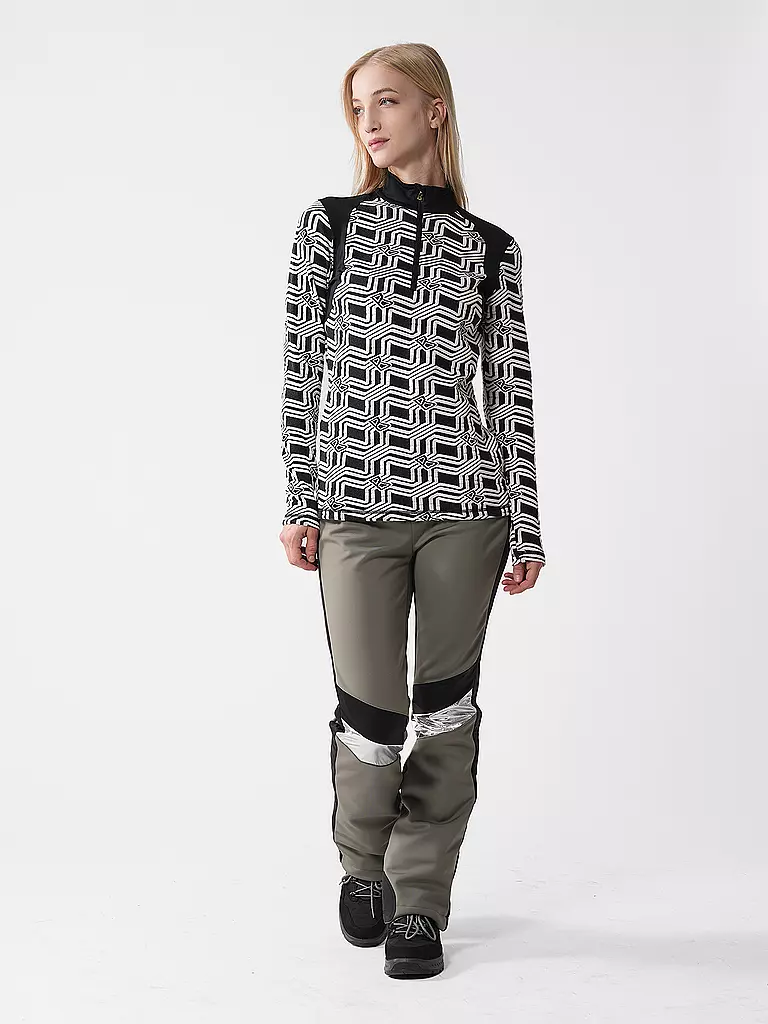 BOGNER | Zipshirt intimo da donna Jordana | Nero