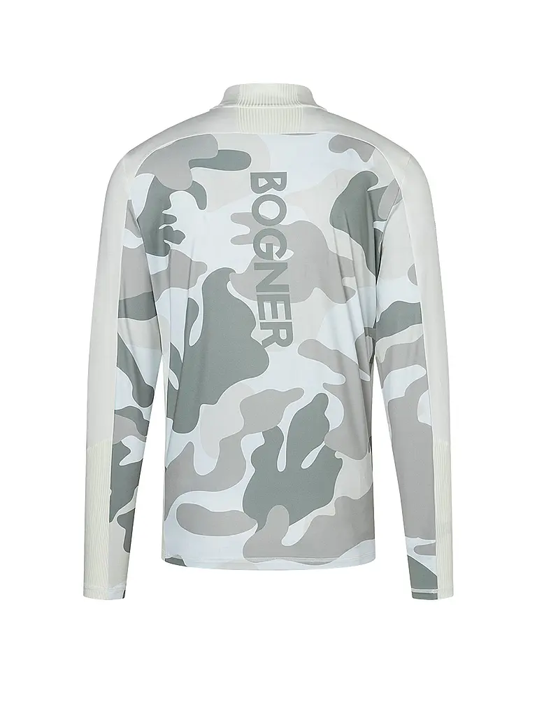 BOGNER | Zipshirt intimo da uomo Florian | Bianco