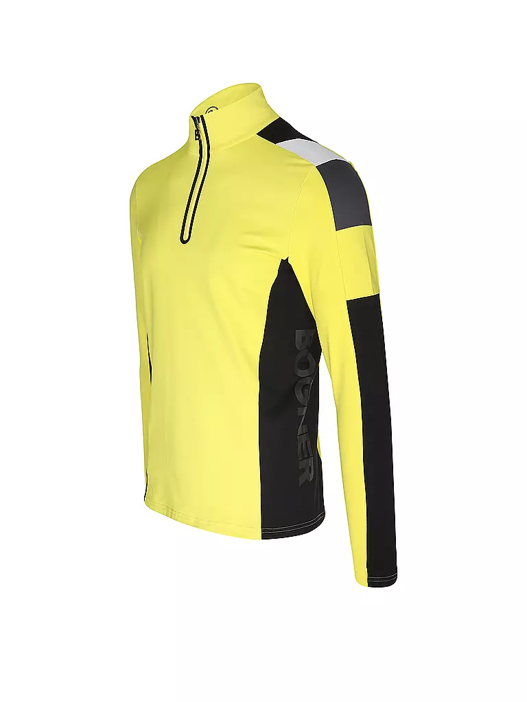 BOGNER | Zipshirt intimo da uomo Mica2 | Giallo