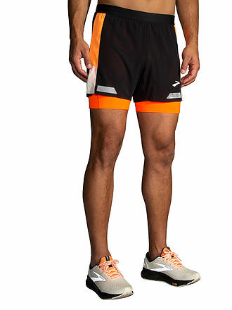 BROOKS | Pantaloncini da running da uomo Run Visible 5" 2in1 2.0