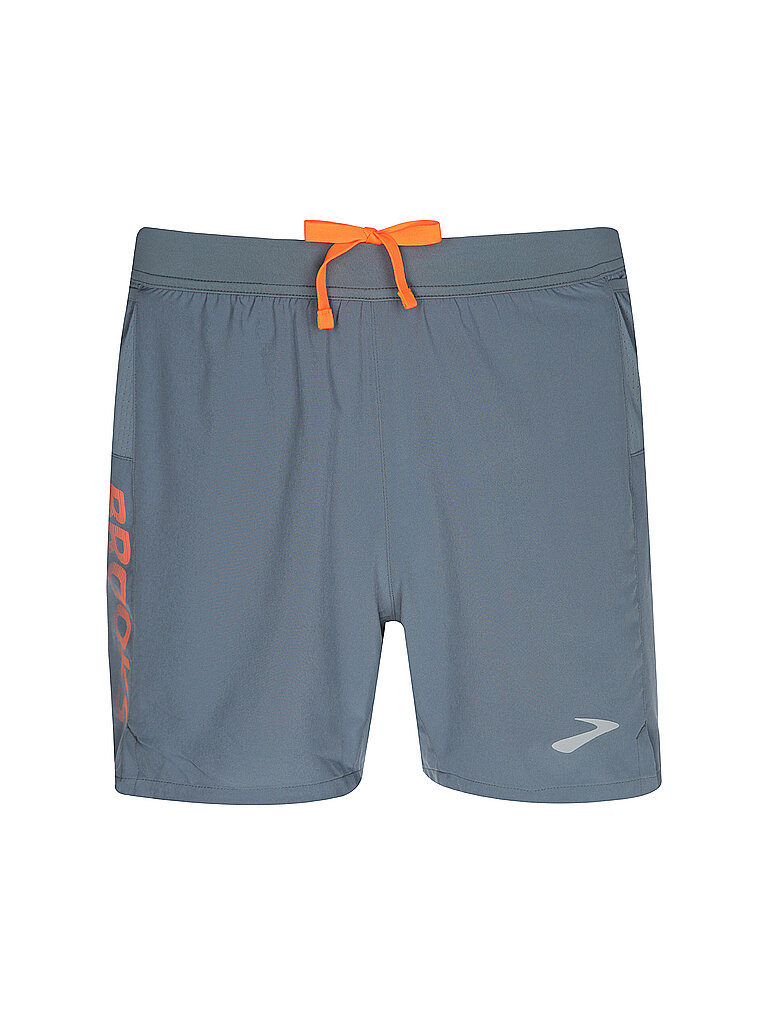 Pantaloncini da running da uomo Journey 5 pollici grigio XL