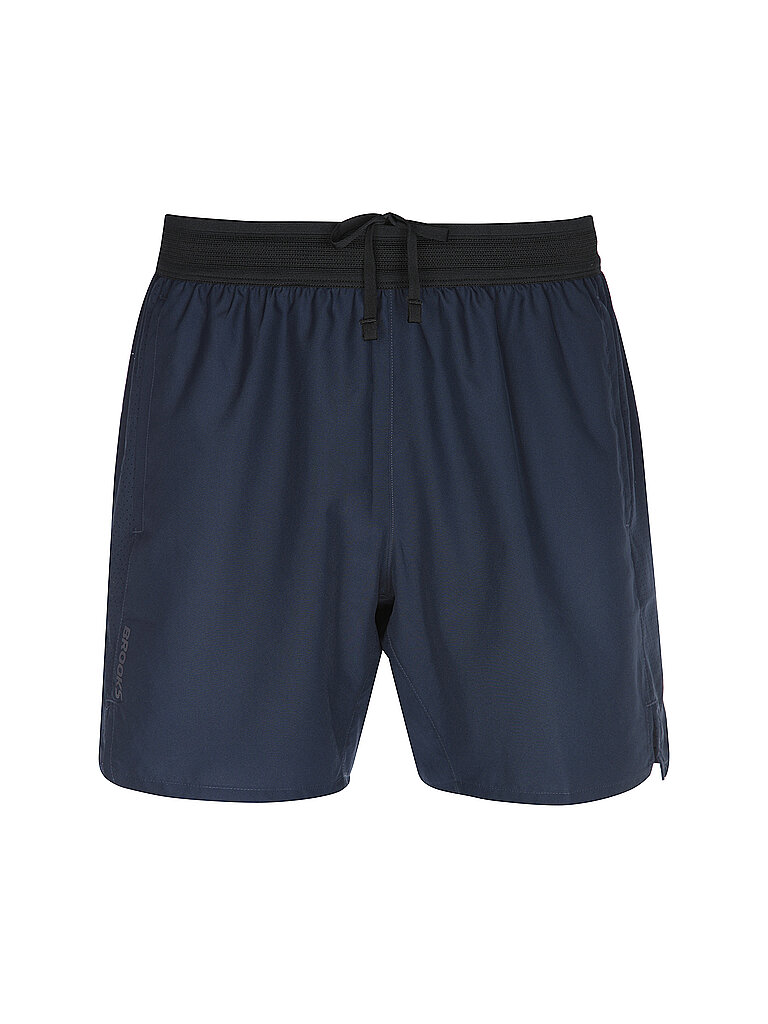 Pantaloncini da running da uomo Dash 2in1 blu L