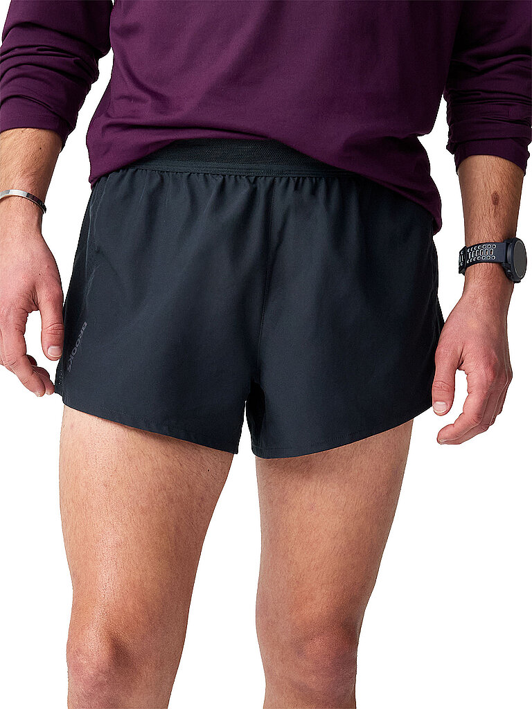 Pantaloncini da running da uomo Dash Speed nero M