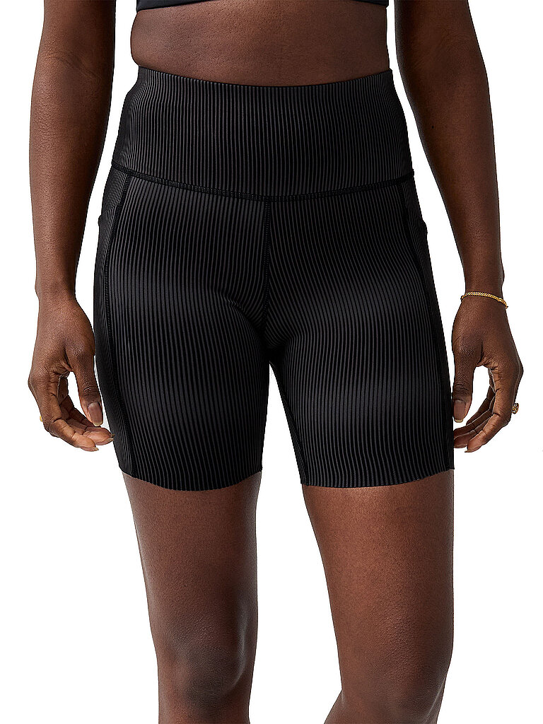 Pantaloncini da running da donna Chaser 7 pollici nero XS