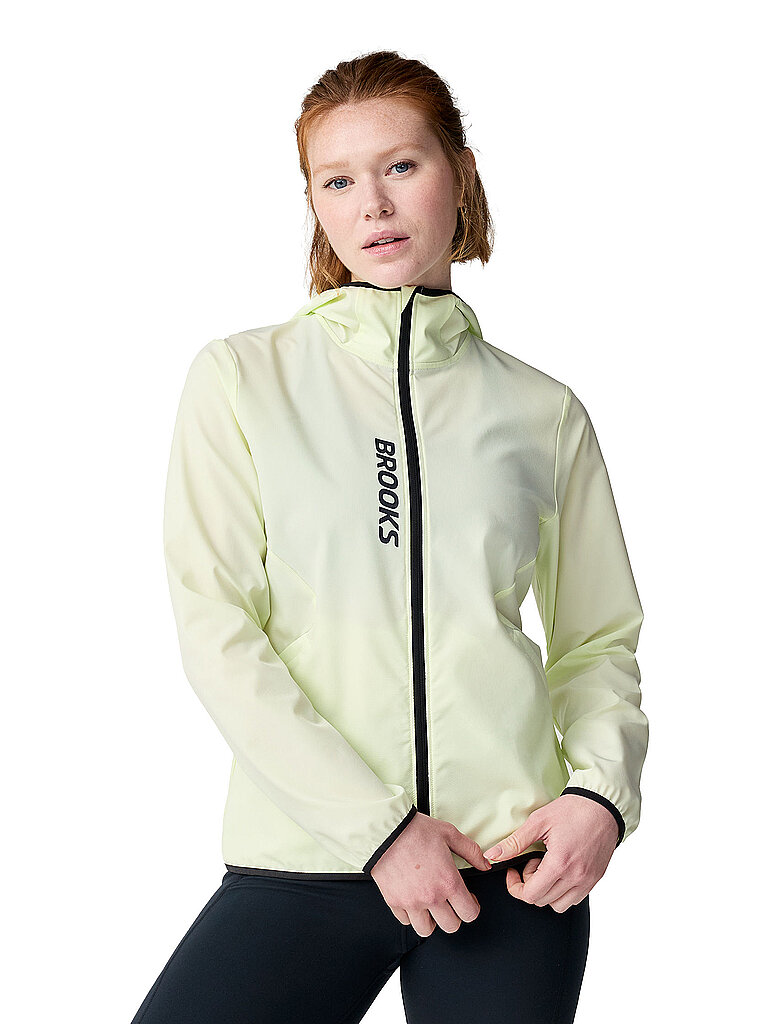 Giacca da running da donna Canopy giallo M
