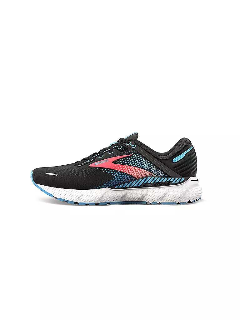 BROOKS | Damen Laufschuhe Adrenaline GTS 22 WS BLACK/LAKE BLUE/CORAL | Nero
