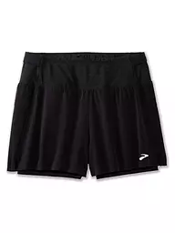 BROOKS | Damen Laufshort Hight Point 2in1 2.0 | Nero