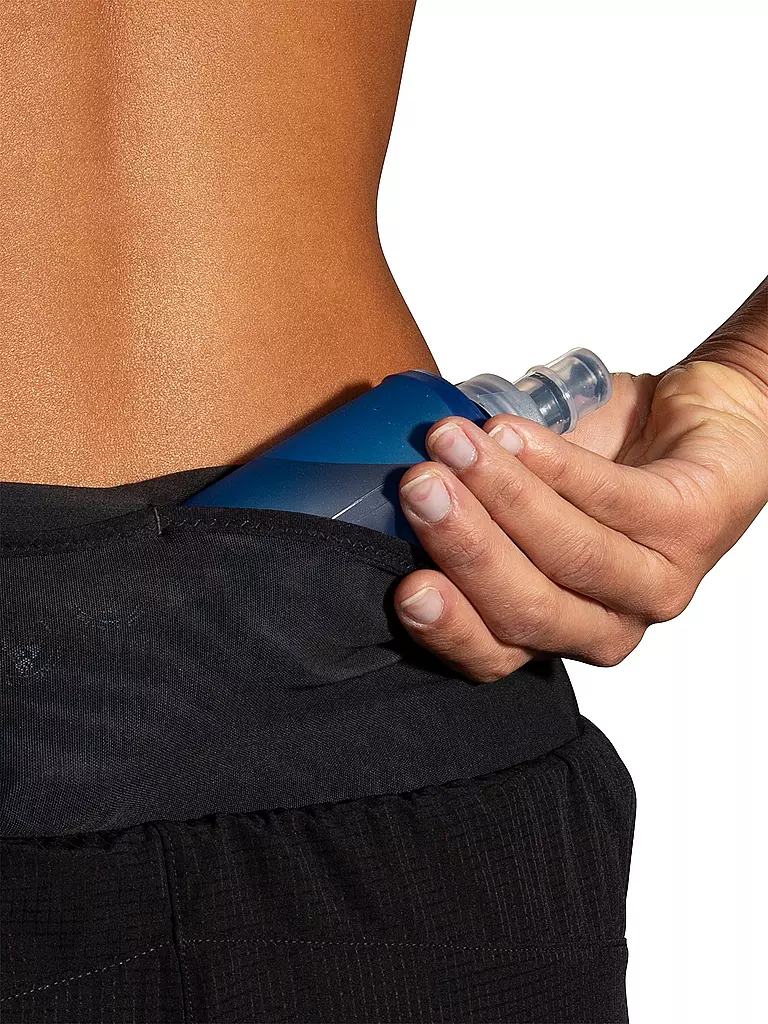 BROOKS | Damen Laufshort Hight Point 2in1 2.0 | Nero