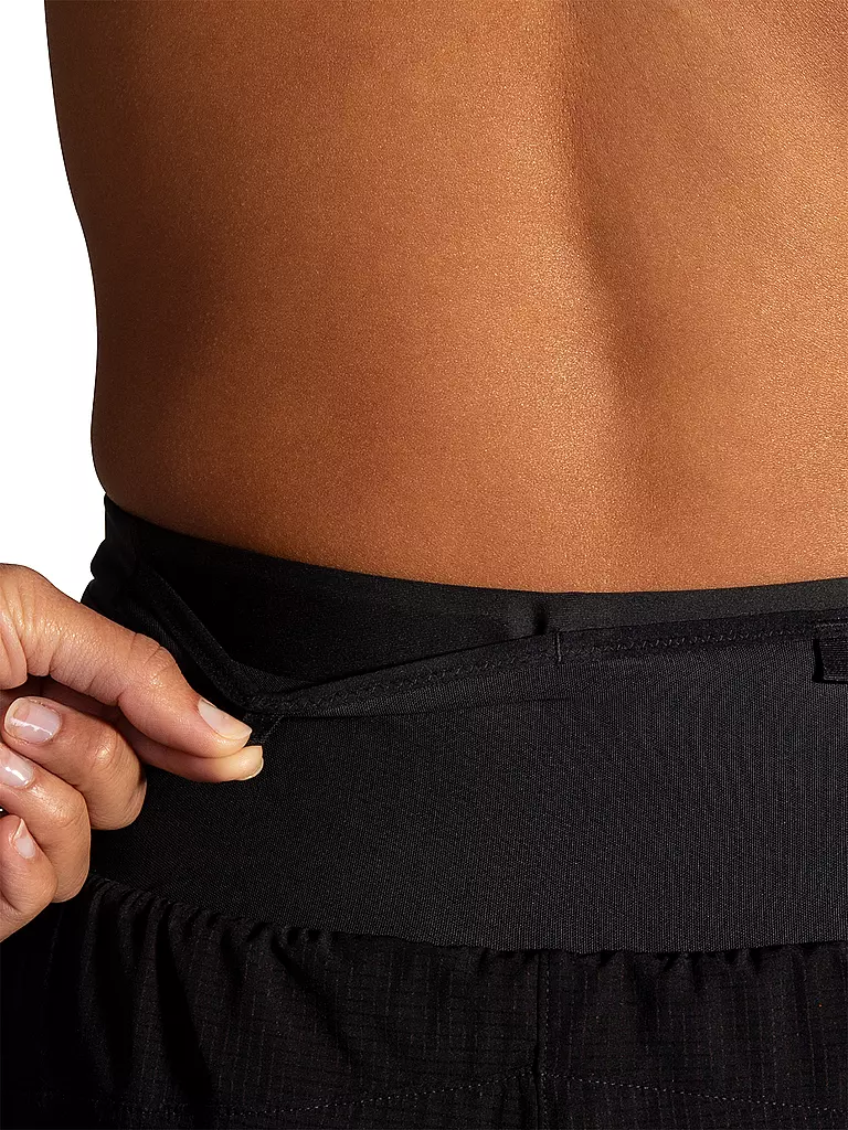 BROOKS | Damen Laufshort Hight Point 2in1 2.0 | Nero
