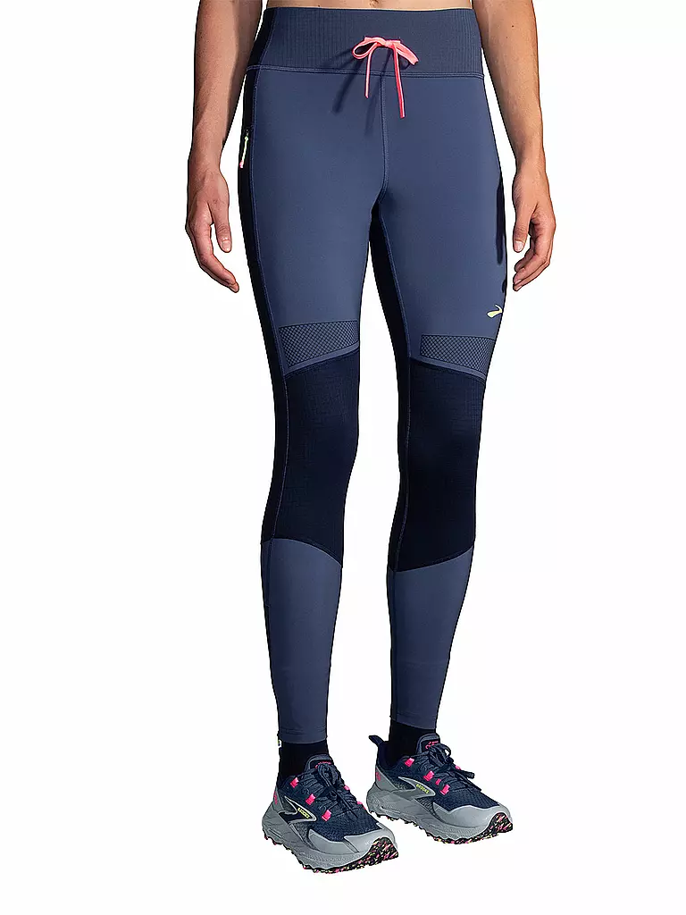 BROOKS | Damen Lauftight High Point | Blu scuro