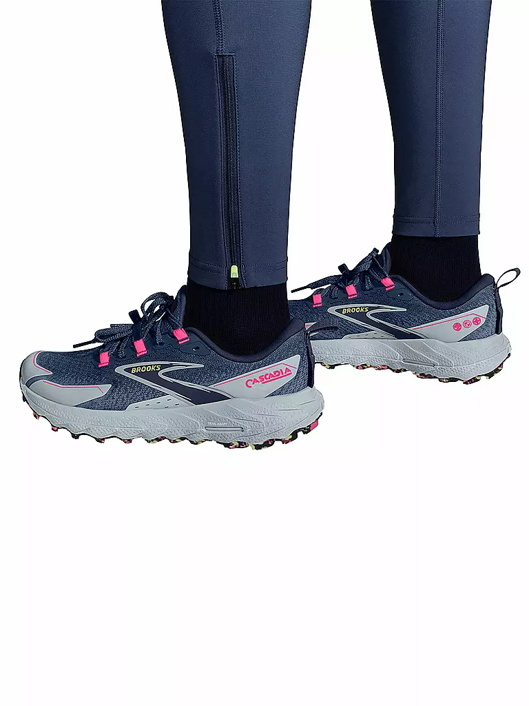 BROOKS | Damen Lauftight High Point | Blu scuro