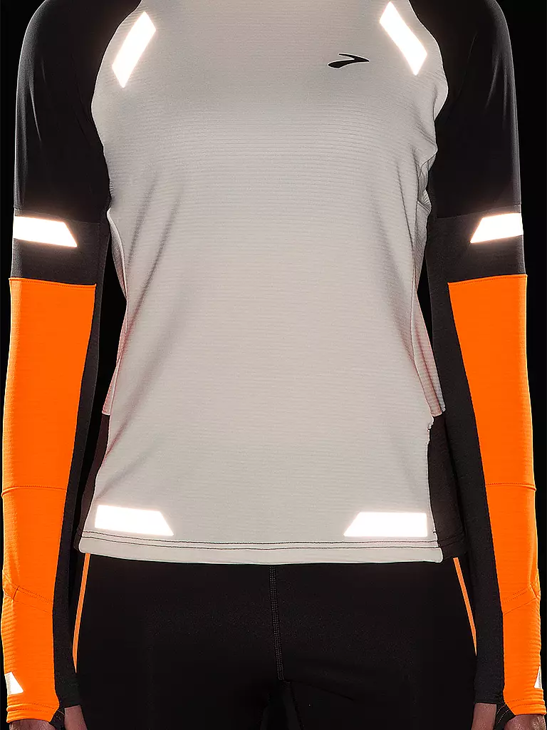 BROOKS | Felpa con cappuccio da running da donna Run Visible Thermal 2.0 |