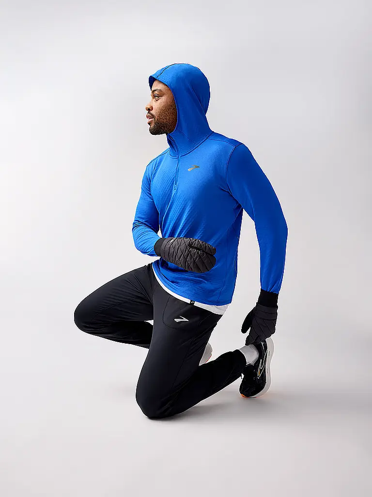 BROOKS | Felpa da running con cappuccio Notch Thermal 3.0 da uomo |