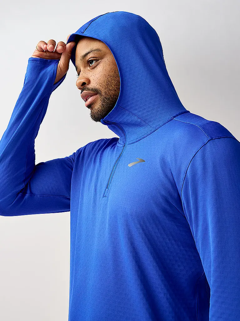 BROOKS | Felpa da running con cappuccio Notch Thermal 3.0 da uomo |