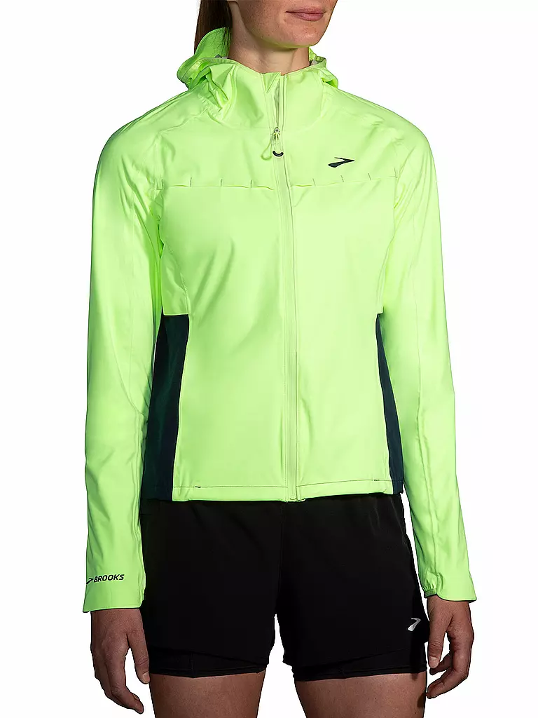 BROOKS | Giacca da running da donna High Point Waterproof | Verde