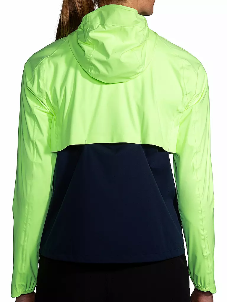 BROOKS | Giacca da running da donna High Point Waterproof | Verde