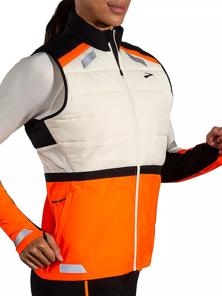 BROOKS | Gilet da running da donna Run Visible Insulated 2.0 | 