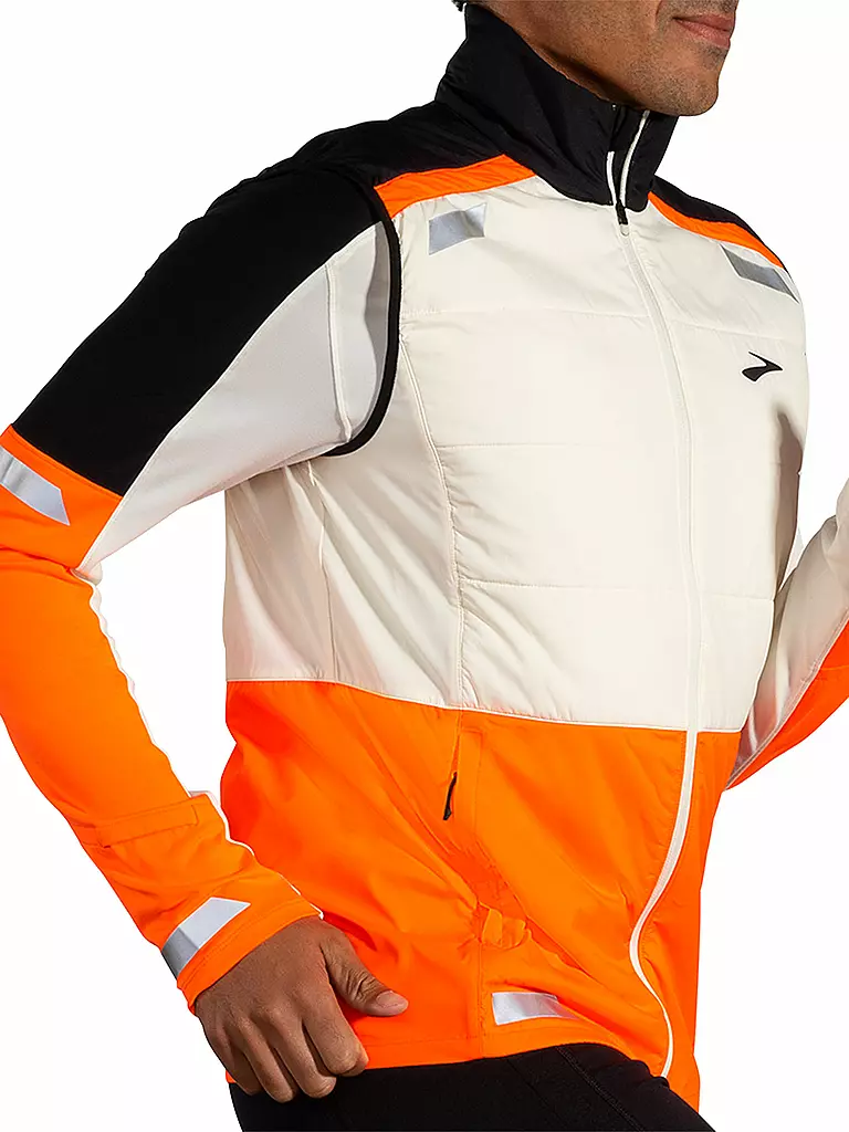 BROOKS | Gilet da running da uomo Run Visible Insulated 2.0 |