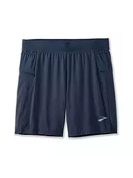 BROOKS | Herren 2in1 Laufshort Sherpa 7" | Blu scuro