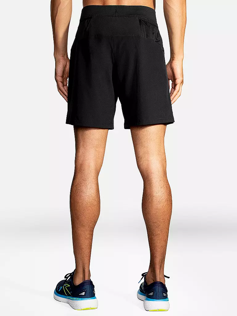 BROOKS | Herren 2in1 Laufshort Sherpa 7" | Nero