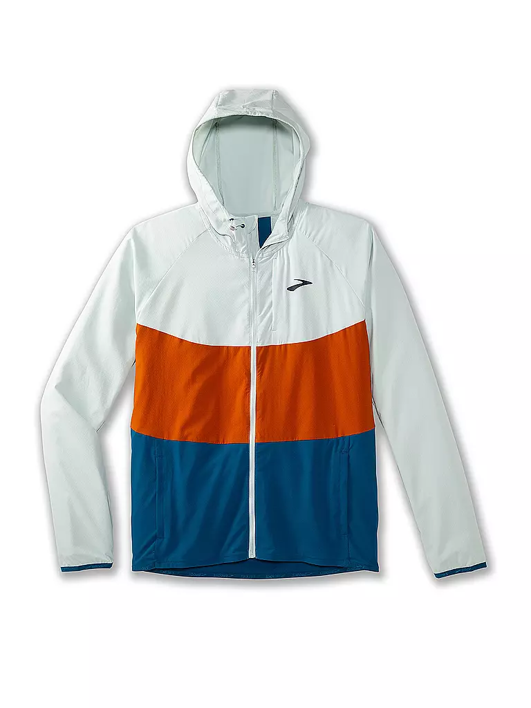 BROOKS | Herren Laufjacke Canopy | Arancione