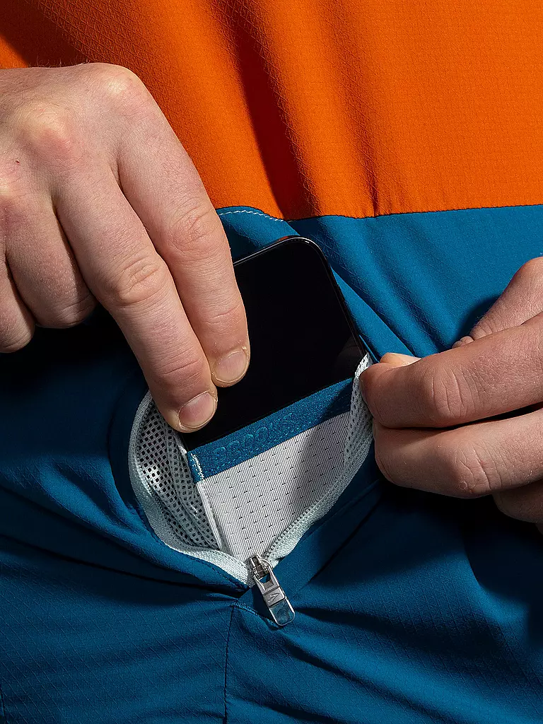 BROOKS | Herren Laufjacke Canopy | Arancione