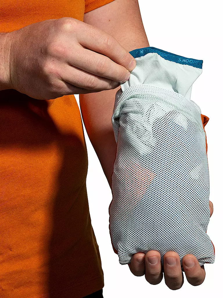 BROOKS | Herren Laufjacke Canopy | Arancione