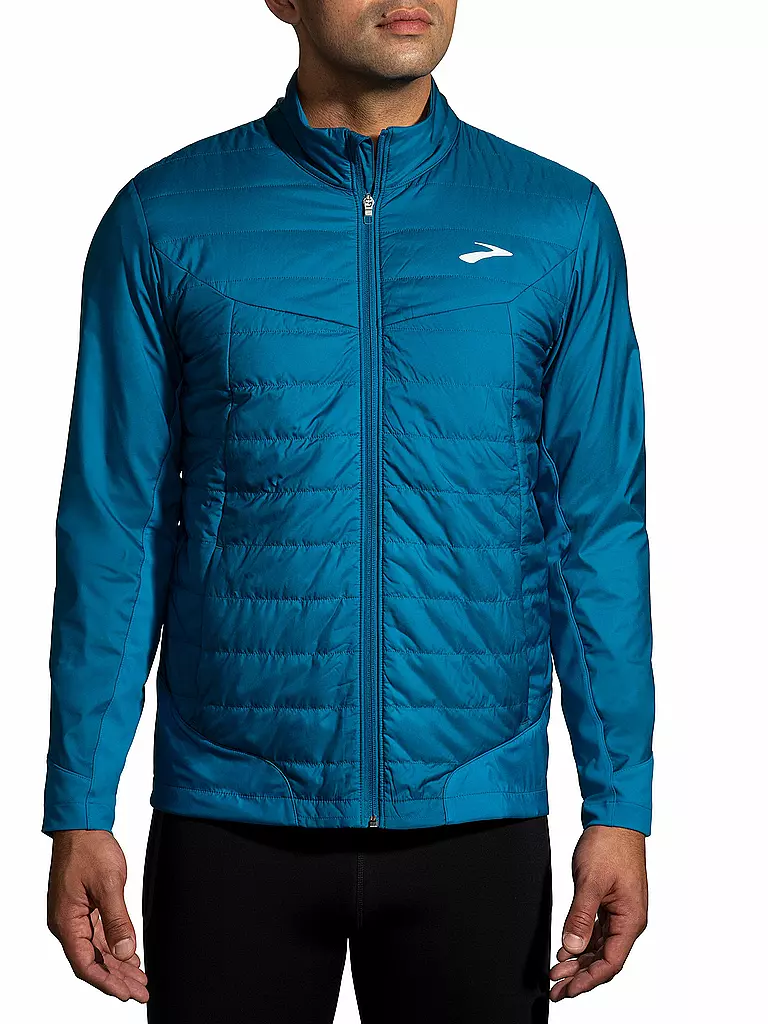 BROOKS | Herren Laufjacke Shield Hybrid Jacket 2.0 | Blu