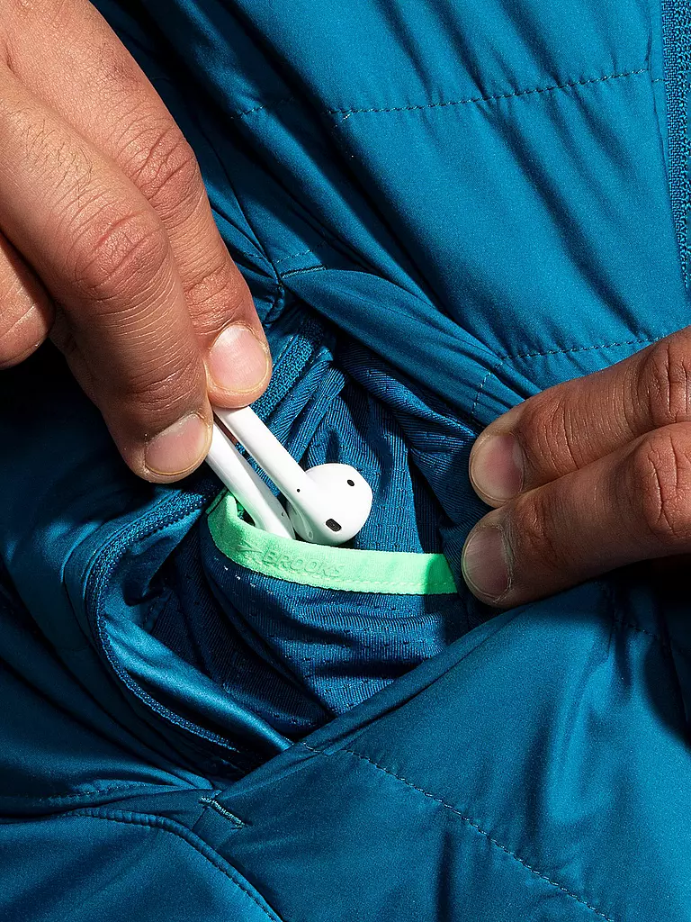 BROOKS | Herren Laufjacke Shield Hybrid Jacket 2.0 | Blu