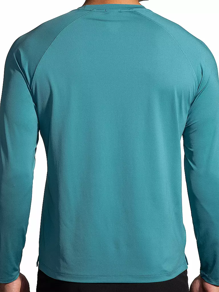 BROOKS | Herren Laufshirt Atmosphere 2.0 LS | Blu chiaro