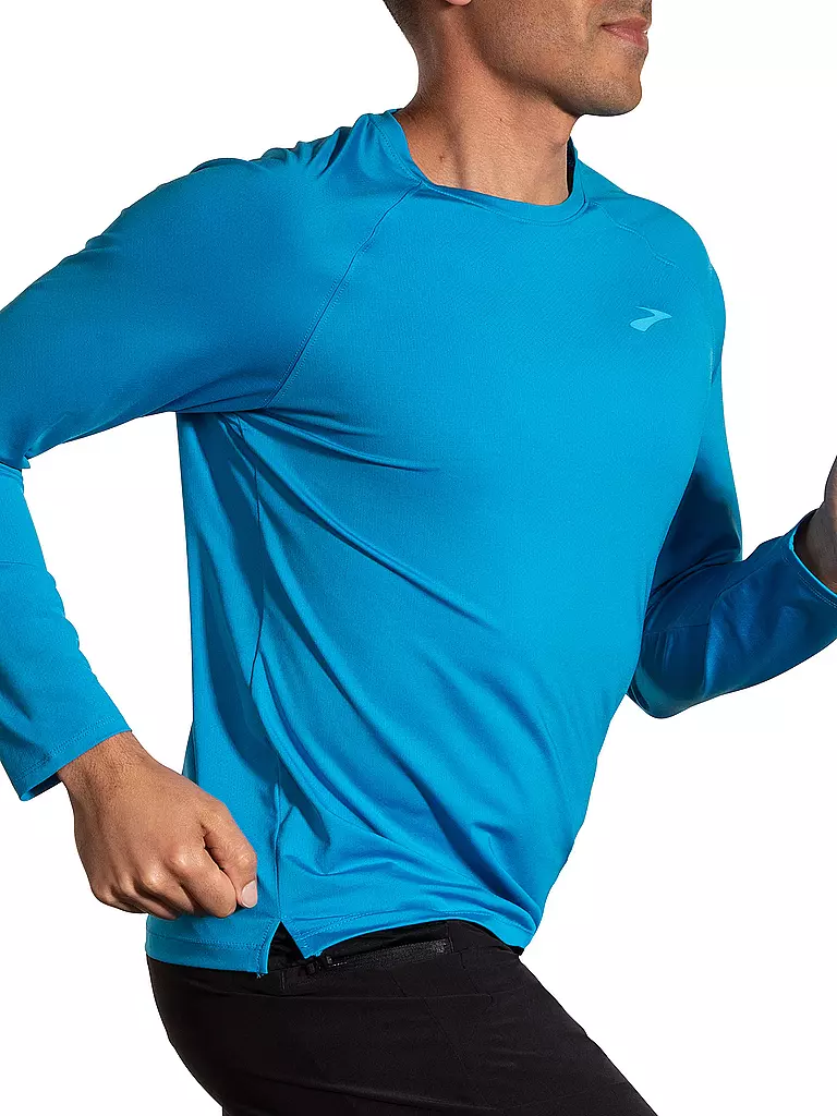 BROOKS | Herren Laufshirt Atmosphere 2.0 LS | Blu