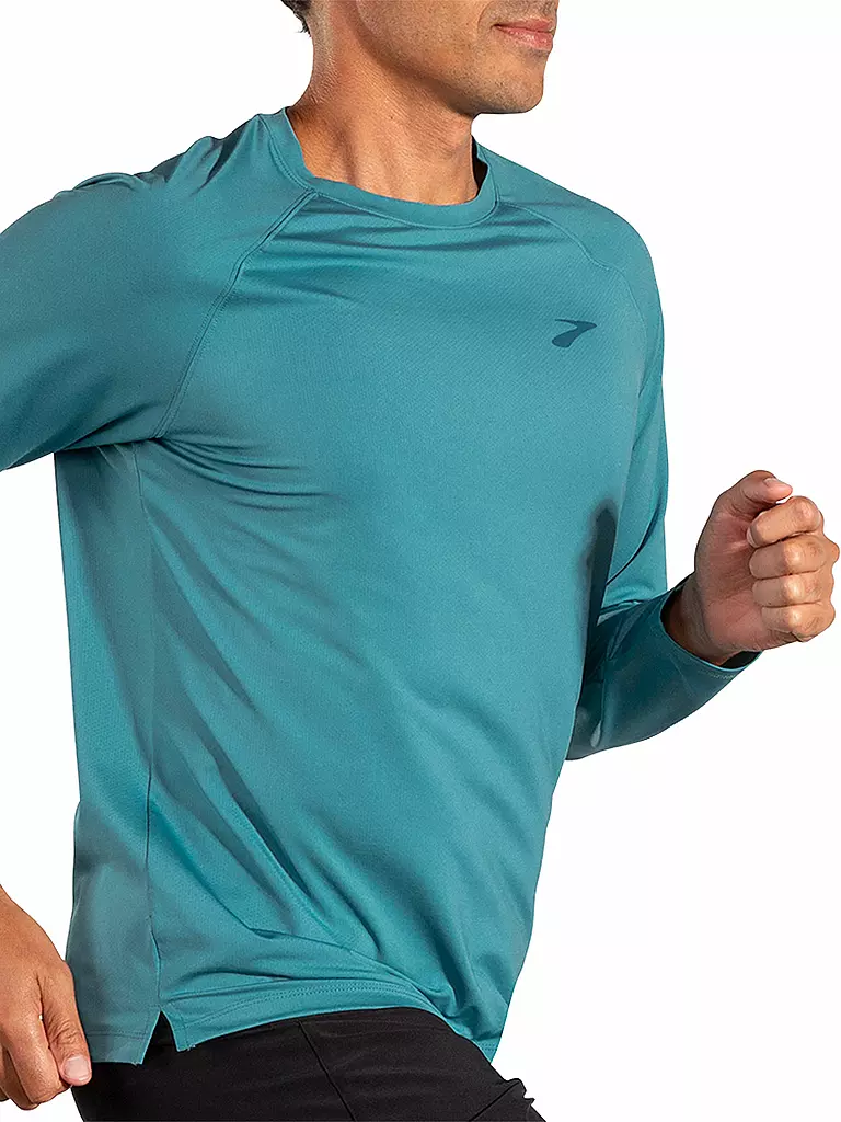 BROOKS | Herren Laufshirt Atmosphere 2.0 LS | Blu chiaro