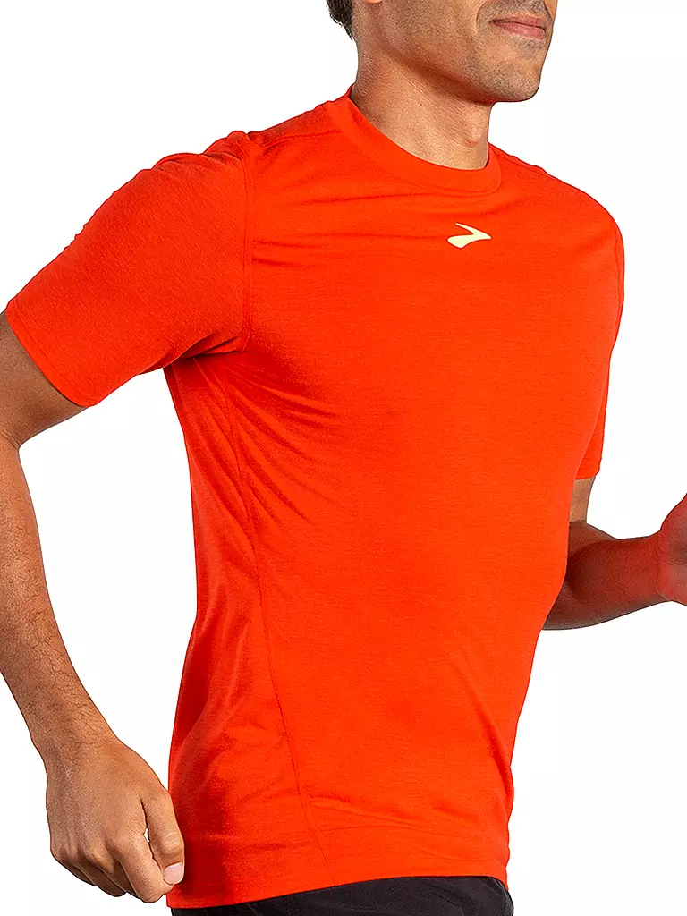 BROOKS | Herren Laufshirt High Point SS | Grigio