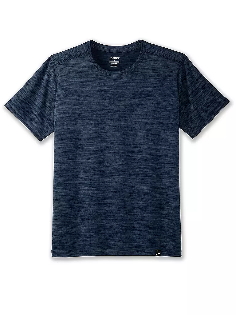BROOKS | Herren Laufshirt Luxe | Blu scuro