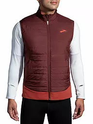BROOKS | Herren Laufweste Shield Hybrid Vest 2.0 | Rosso