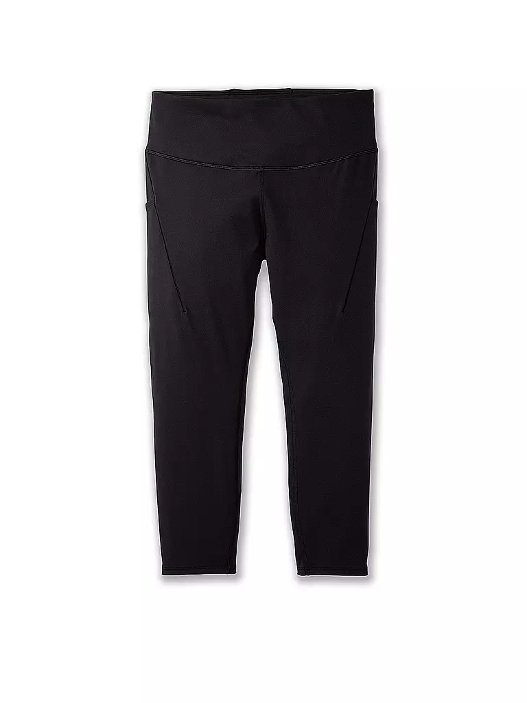 BROOKS | Lauftight da donna Spark Capri | Nero