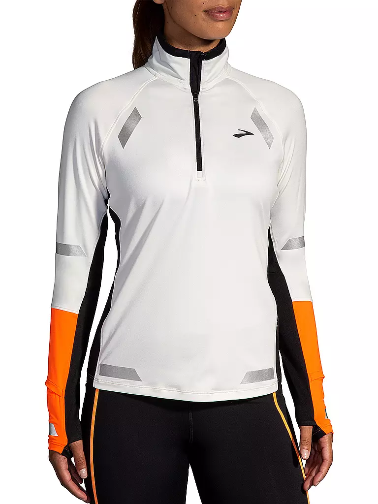 BROOKS | Maglia da running da donna Run Visible | Bianco